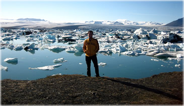 Andrew in Iceland